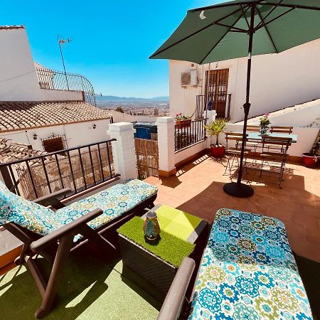 Casa Lucia Albaicin Con Terraza Apartment Granada Bagian luar foto