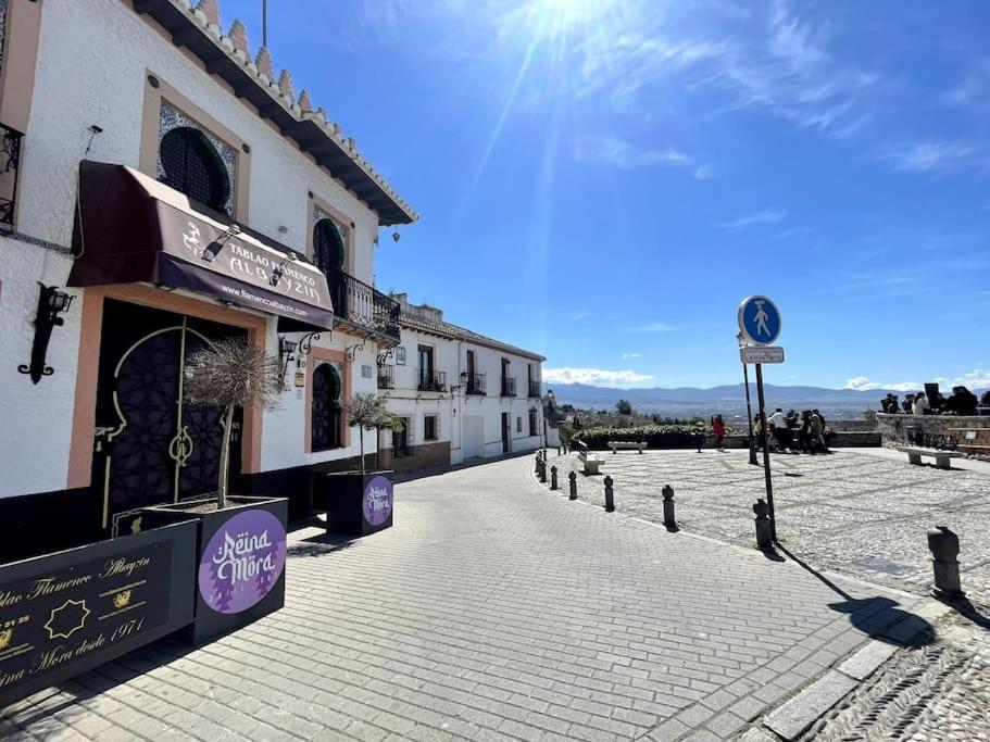 Casa Lucia Albaicin Con Terraza Apartment Granada Bagian luar foto