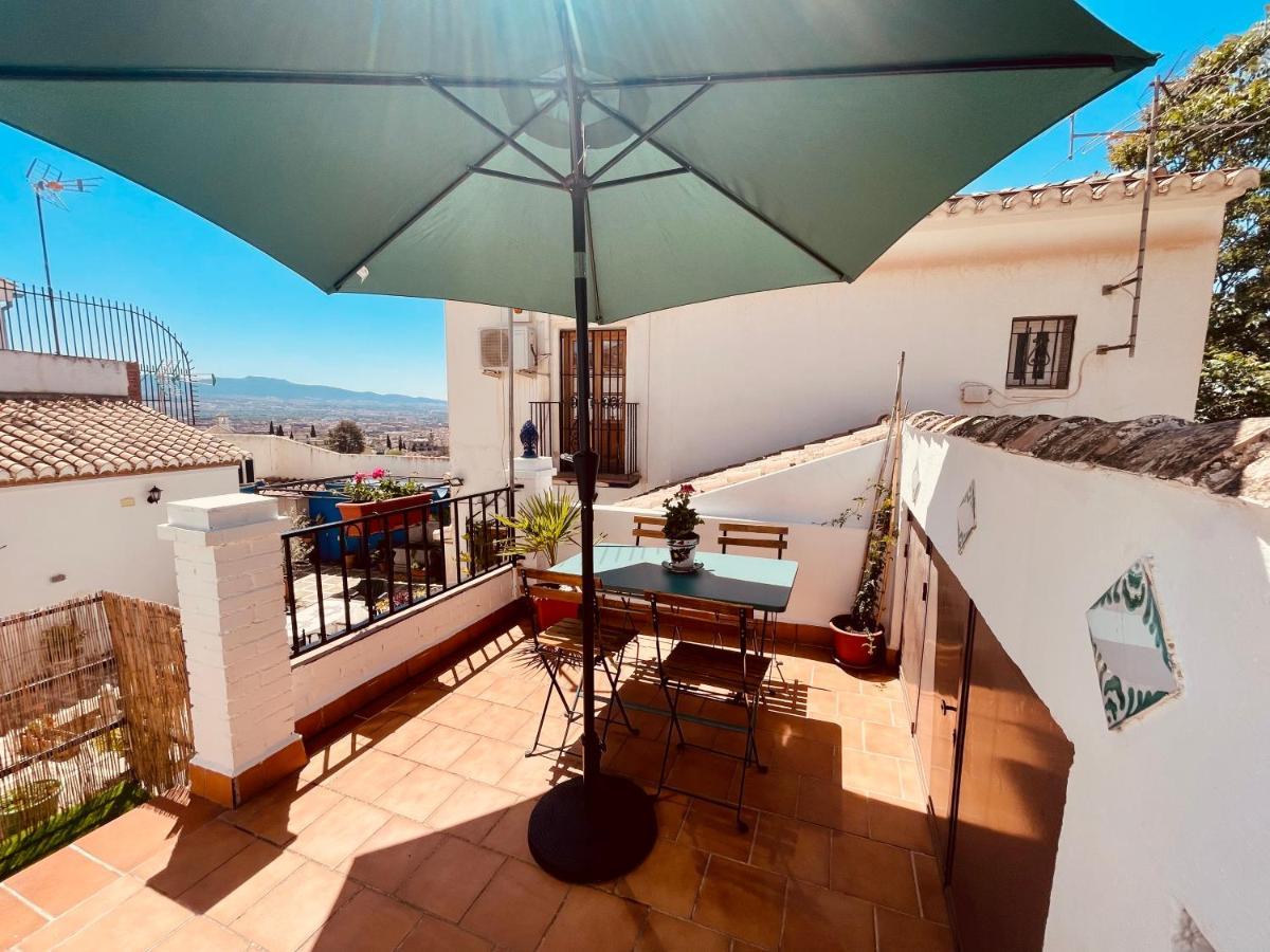 Casa Lucia Albaicin Con Terraza Apartment Granada Bagian luar foto